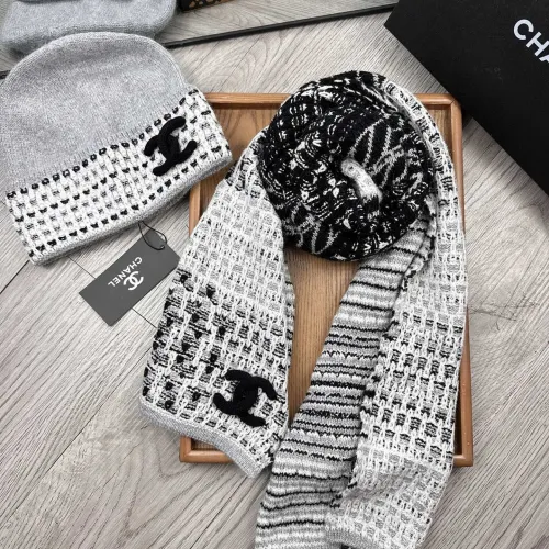 Replica Chanel Hat and Scarf Set #1401288 $52.00 USD for Wholesale