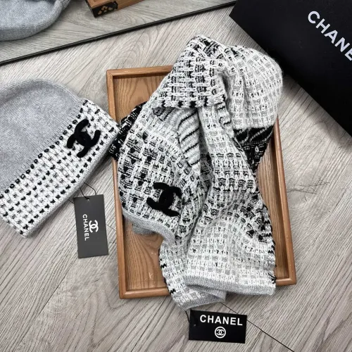 Replica Chanel Hat and Scarf Set #1401288 $52.00 USD for Wholesale