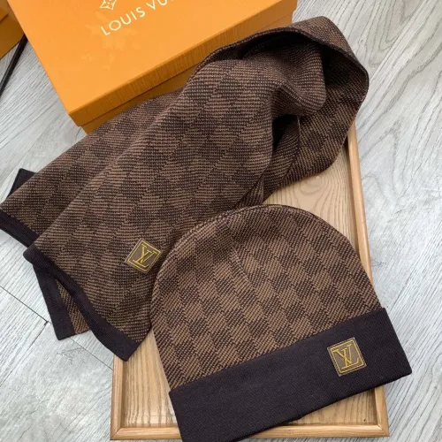 Replica Louis Vuitton LV Hat and Scarf Set #1401298 $48.00 USD for Wholesale