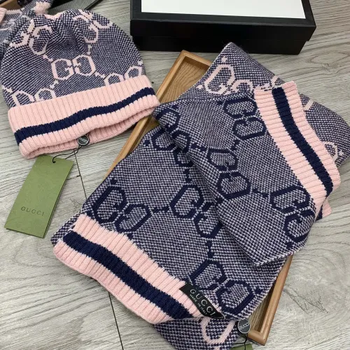 Replica Gucci Hat and Scarf Set #1401302 $52.00 USD for Wholesale