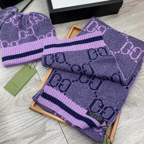 Replica Gucci Hat and Scarf Set #1401303 $52.00 USD for Wholesale