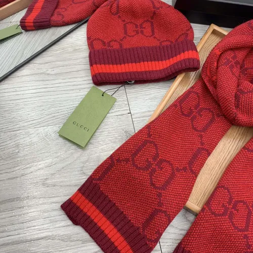 Replica Gucci Hat and Scarf Set #1401304 $52.00 USD for Wholesale