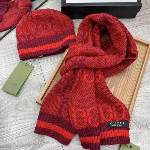 Replica Gucci Hat and Scarf Set #1401304 $52.00 USD for Wholesale
