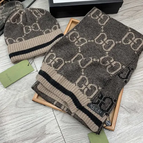 Replica Gucci Hat and Scarf Set #1401305 $52.00 USD for Wholesale