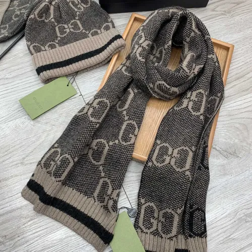Replica Gucci Hat and Scarf Set #1401305 $52.00 USD for Wholesale