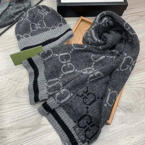 Replica Gucci Hat and Scarf Set #1401306 $52.00 USD for Wholesale