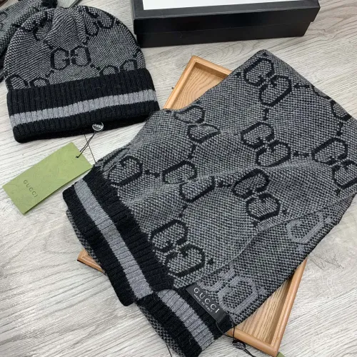 Replica Gucci Hat and Scarf Set #1401307 $52.00 USD for Wholesale