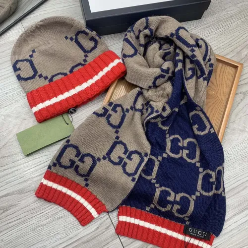 Gucci Hat and Scarf Set #1401308 $52.00 USD, Wholesale Replica Gucci Hat and Scarf and Glove Set