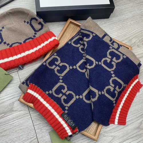 Replica Gucci Hat and Scarf Set #1401308 $52.00 USD for Wholesale