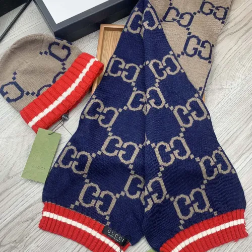 Replica Gucci Hat and Scarf Set #1401308 $52.00 USD for Wholesale