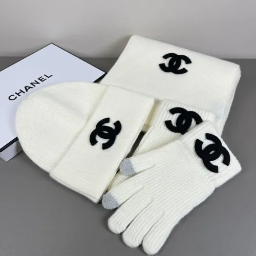 Chanel Hat and Scarf and Glove Set #1401309 $52.00 USD, Wholesale Replica Chanel Hat and Scarf and Glove Set
