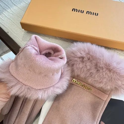 Replica MIU MIU Gloves For Women #1401330 $39.00 USD for Wholesale
