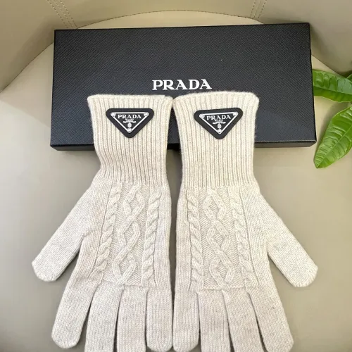 Prada Gloves #1401346 $40.00 USD, Wholesale Replica Prada Gloves