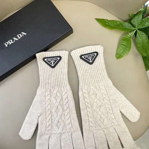 Replica Prada Gloves #1401346 $40.00 USD for Wholesale