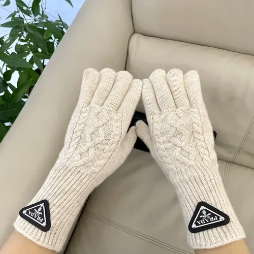 Replica Prada Gloves #1401346 $40.00 USD for Wholesale