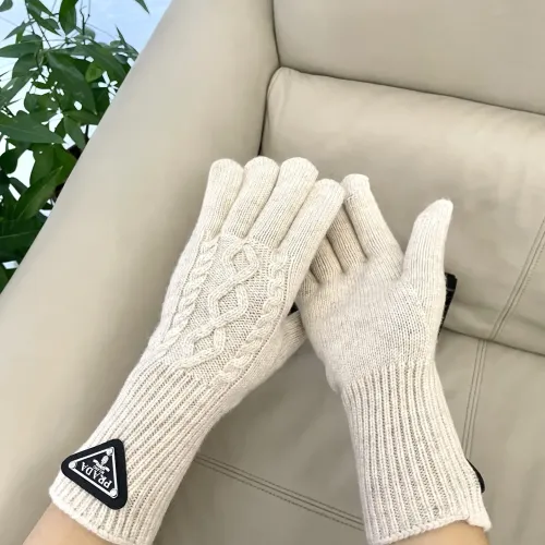 Replica Prada Gloves #1401346 $40.00 USD for Wholesale