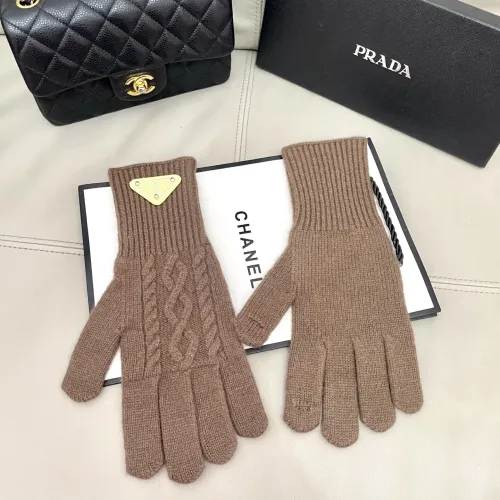 Replica Prada Gloves #1401350 $40.00 USD for Wholesale