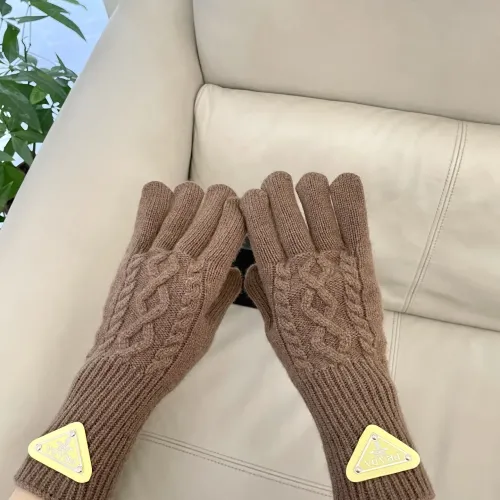 Replica Prada Gloves #1401350 $40.00 USD for Wholesale