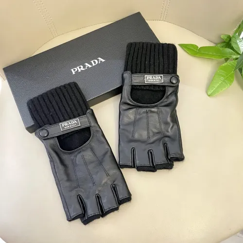 Prada Gloves For Men #1401352 $45.00 USD, Wholesale Replica Prada Gloves