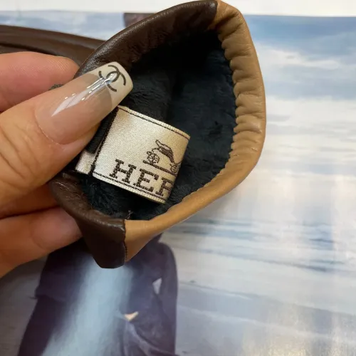 Replica Hermes Gloves For Women #1401365 $60.00 USD for Wholesale