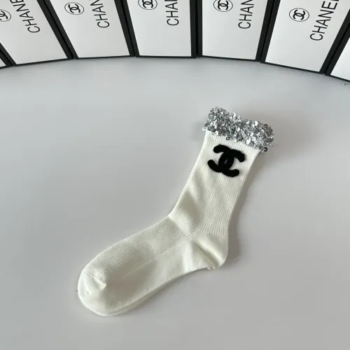 Replica Chanel Socks #1401398 $27.00 USD for Wholesale