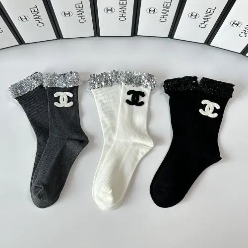 Replica Chanel Socks #1401400 $27.00 USD for Wholesale