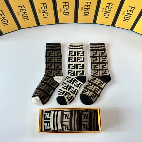 Fendi Socks #1401401 $27.00 USD, Wholesale Replica Fendi Socks