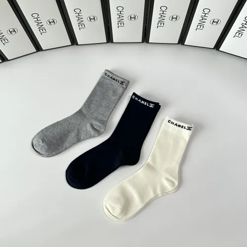 Replica Chanel Socks #1401402 $29.00 USD for Wholesale