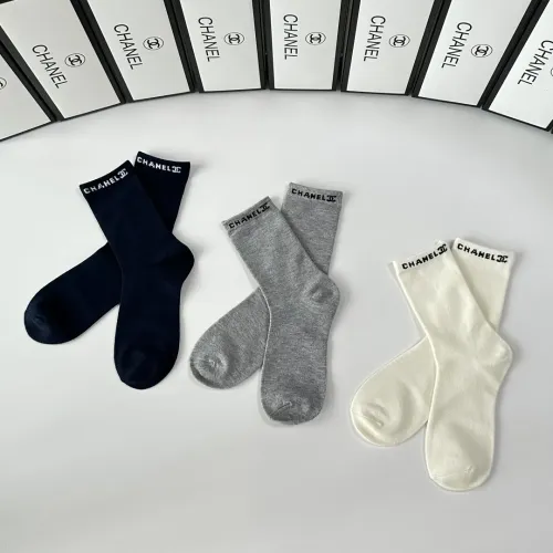 Replica Chanel Socks #1401402 $29.00 USD for Wholesale