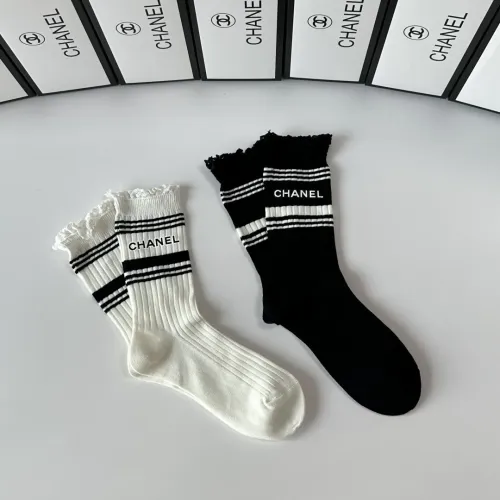 Replica Chanel Socks #1401403 $29.00 USD for Wholesale