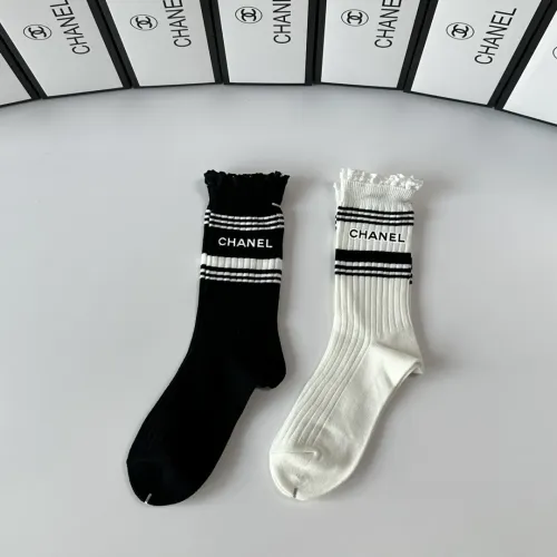Replica Chanel Socks #1401403 $29.00 USD for Wholesale