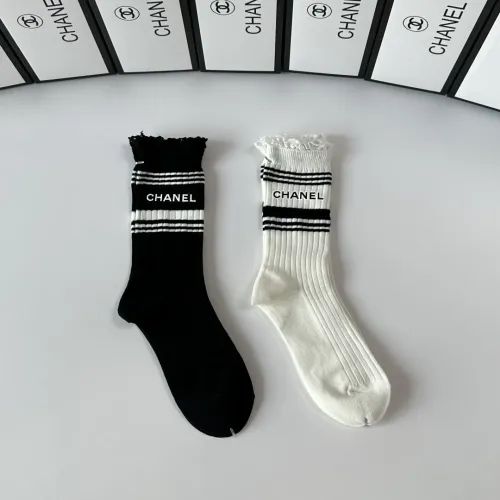 Replica Chanel Socks #1401403 $29.00 USD for Wholesale