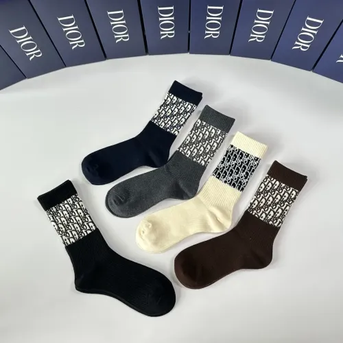 Replica Christian Dior Socks #1401406 $29.00 USD for Wholesale