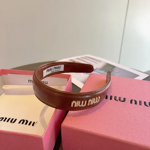 Replica MIU MIU Headband For Women #1401448 $27.00 USD for Wholesale
