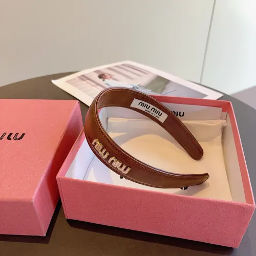 Replica MIU MIU Headband For Women #1401448 $27.00 USD for Wholesale