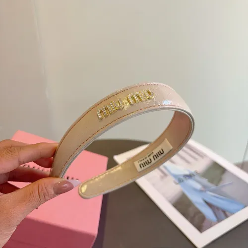 MIU MIU Headband For Women #1401449 $27.00 USD, Wholesale Replica MIU MIU Headband