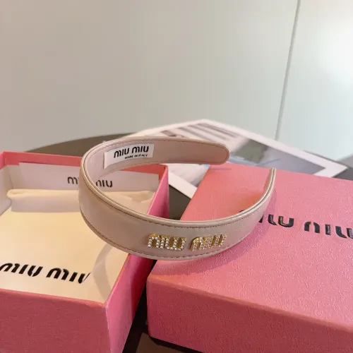 Replica MIU MIU Headband For Women #1401449 $27.00 USD for Wholesale