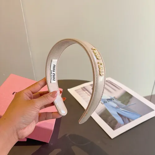 Replica MIU MIU Headband For Women #1401449 $27.00 USD for Wholesale