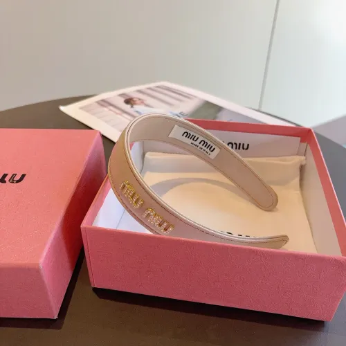 Replica MIU MIU Headband For Women #1401449 $27.00 USD for Wholesale