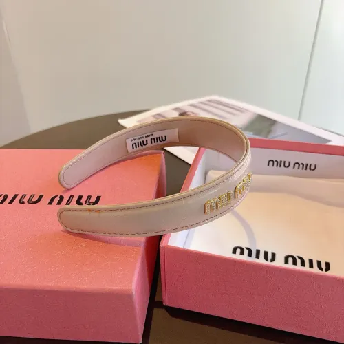 Replica MIU MIU Headband For Women #1401449 $27.00 USD for Wholesale