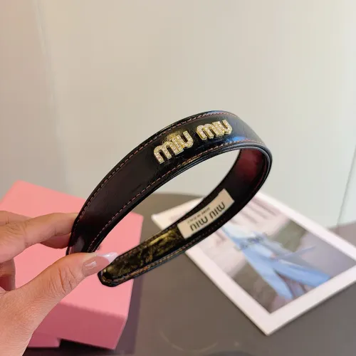 MIU MIU Headband For Women #1401450 $27.00 USD, Wholesale Replica MIU MIU Headband