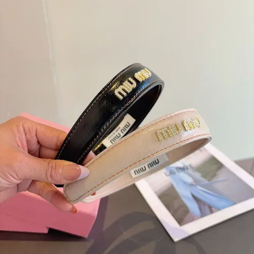 Replica MIU MIU Headband For Women #1401450 $27.00 USD for Wholesale