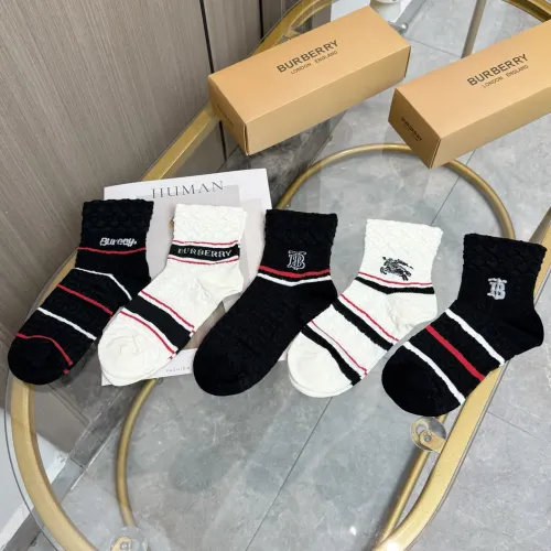 Burberry Socks #1401465 $25.00 USD, Wholesale Replica Burberry Socks