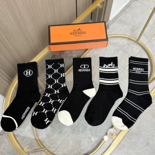 Hermes Socks #1401466 $29.00 USD, Wholesale Replica Hermes Socks