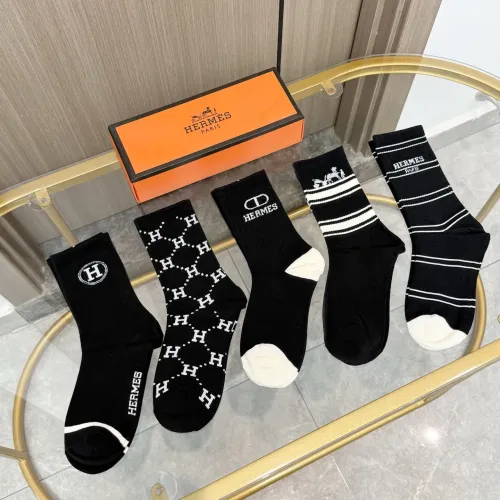 Replica Hermes Socks #1401466 $29.00 USD for Wholesale
