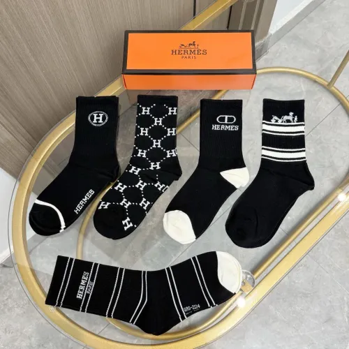 Replica Hermes Socks #1401466 $29.00 USD for Wholesale
