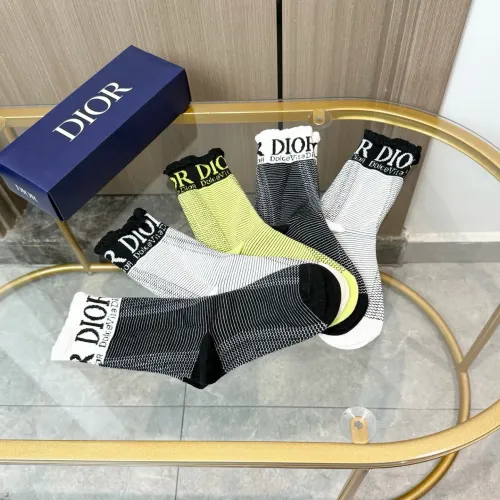 Replica Christian Dior Socks #1401467 $29.00 USD for Wholesale