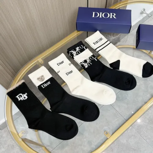Replica Christian Dior Socks #1401468 $29.00 USD for Wholesale