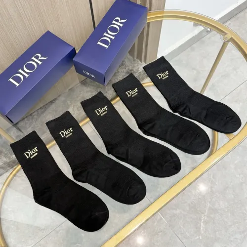 Replica Christian Dior Socks #1401472 $36.00 USD for Wholesale