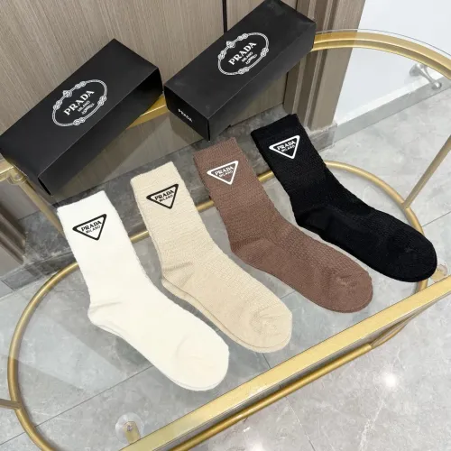 Replica Prada Socks #1401476 $34.00 USD for Wholesale